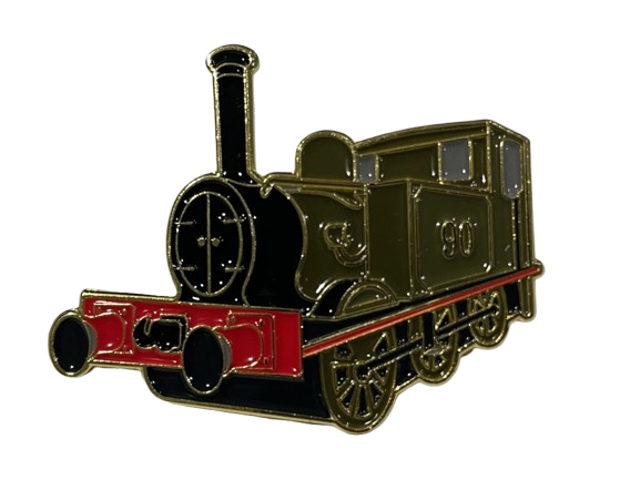 GSWR No.90 Enamel Badge