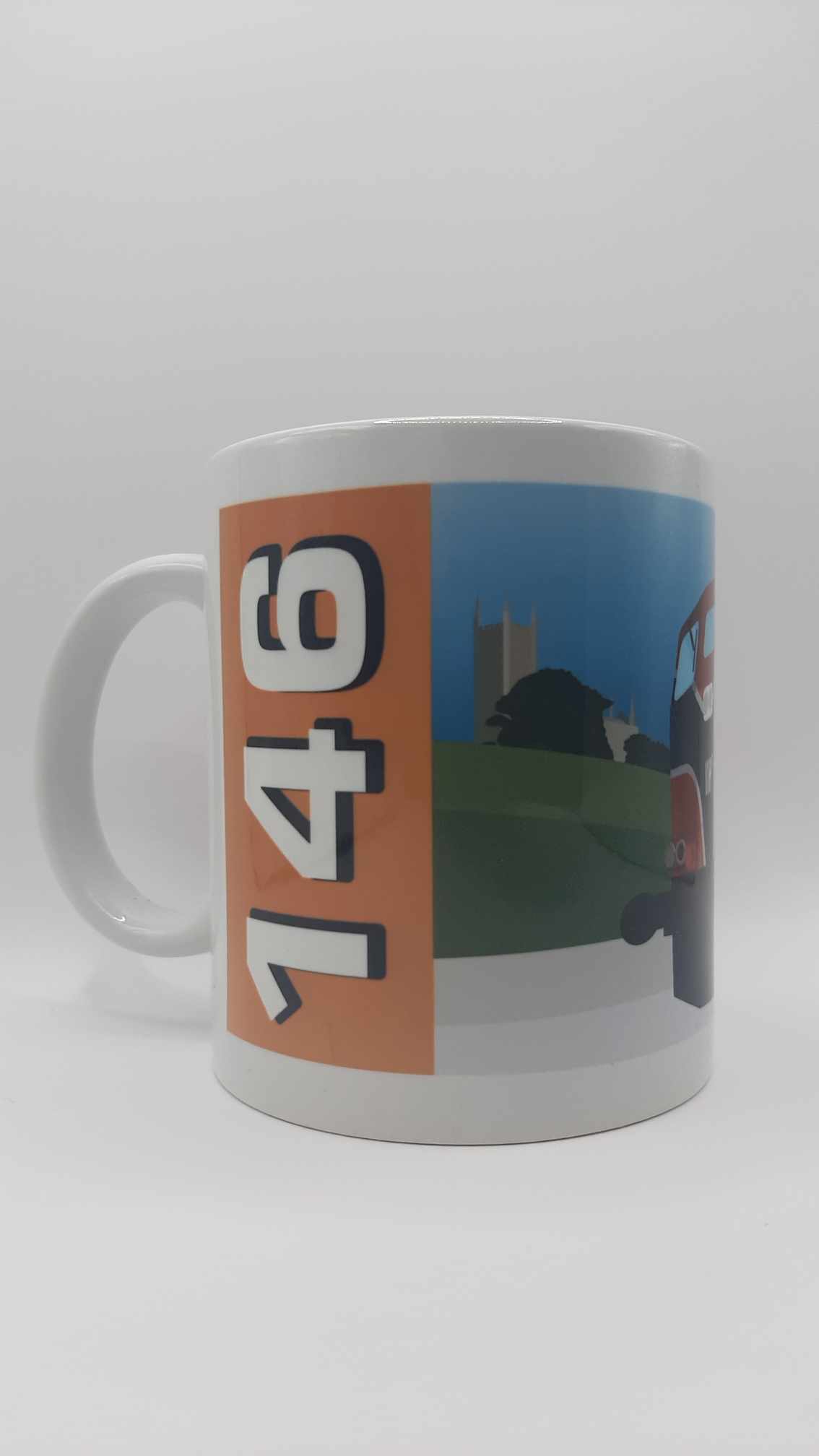 Irish Rail Diesel 146 Mug