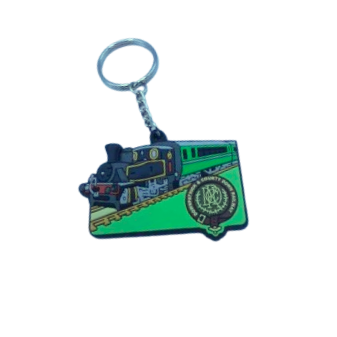 DCDR Steam Train Keyring