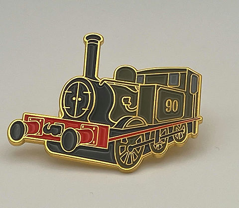 GSWR 90 Enamel Badge
